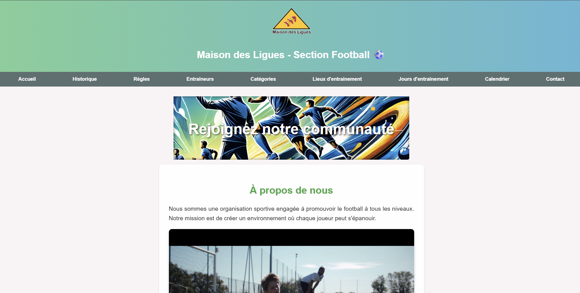 Capture 1 du projet 3